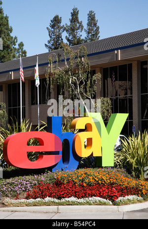 eBay-Hauptsitz in San Jose Kalifornien USA Stockfoto