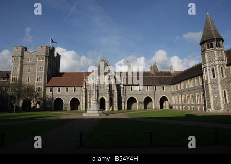 Lancing College in West Sussex. Stockfoto