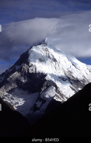 Mt Chopicalqui, Cordillera Blanca, Peru Stockfoto