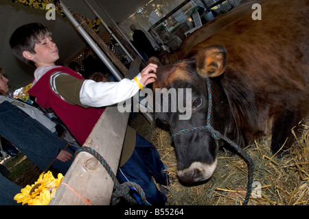 South Hero Apfelfest findet Anfang Oktober in der Lake Champlain Islands Vermont Stockfoto