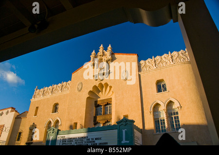 Lensic Performing Arts Center in Santa Fe NM Stockfoto