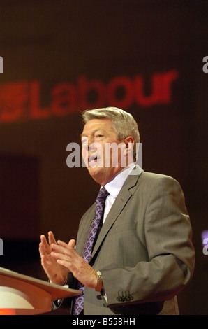 Labour Party Konferenz Bournmouth 25. September 2007 stellvertretender Leader Alan Johnson auf Konferenz heute Stockfoto