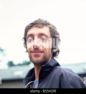 Porträt des jungen walisischen Schauspieler Rhodri Meilir, "Alfie Butts" in der BBC-TV-Komödie "My Family" August 2008 spielt Stockfoto