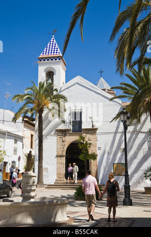 Marbella Malaga Provinz Costa Del Sol Spanien Hermita del Santo Cristo in Plaza Santo Cristo Stockfoto