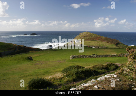 Cape Cornwall, Pen Kernow, Cornwall Stockfoto