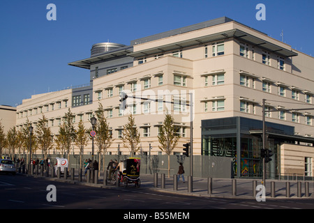 Neue amerikanische Botschaft Berlin Holocaust Stockfoto