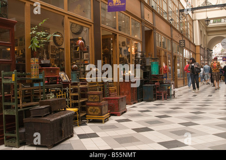 Paris Passage du Grand Cerf Stockfoto