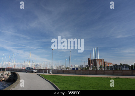 Svanemølleværket, einer Wärme-Kraftwerk in Kopenhagen Dänemark-2008 Stockfoto