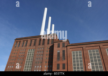 Svanemølleværket, einer Wärme-Kraftwerk in Kopenhagen Dänemark-2008 Stockfoto