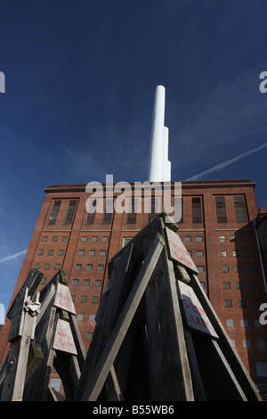 Svanemølleværket, einer Wärme-Kraftwerk in Kopenhagen Dänemark-2008 Stockfoto