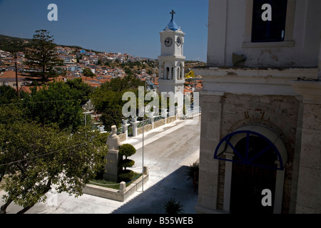 Metamorphosis Kirche Pythagorion Samos Griechenland Stockfoto