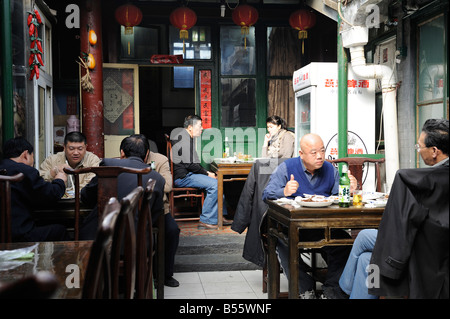 Li-Qun Roast Duck Restaurant Peking CHINA. 24. Oktober 2008 Stockfoto