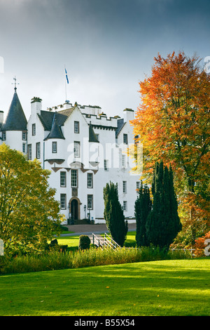 Blair Castle im Herbst Perthshire Schottland Großbritannien Großbritannien 2008 Stockfoto