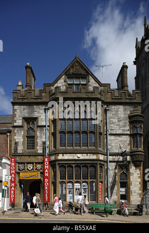 Dorchester High Street Dorset County Museum Dorset Großbritannien Vereinigtes Königreich Stockfoto