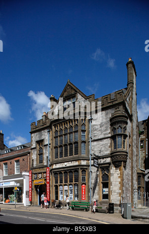 Dorchester High Street Dorset County Museum Dorset UK Stockfoto