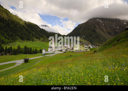 Vent, Venter Tal, Ötztal Tal, Tirol, Österreich Stockfoto