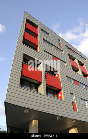 Modernen sozialen Wohnungen für Keyworkers Holloway Islington London England UK Stockfoto