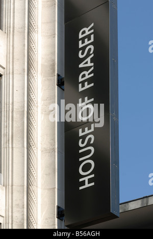House of Fraser Kaufhaus, Oxford Street Stockfoto