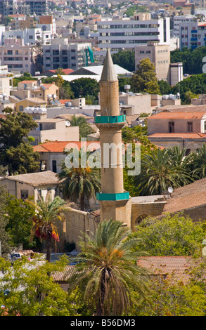 Blick über die Stadt von Nicosia Zypern Südeuropa Stockfoto