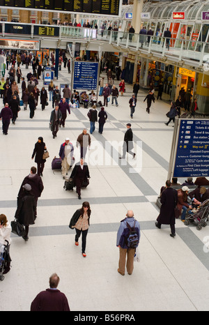 Der Bahnhof Liverpool Street, London Stockfoto