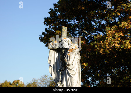 Chester Dorffriedhof in den Herbstmonaten befindet sich in Chester New Hampshire USA Stockfoto