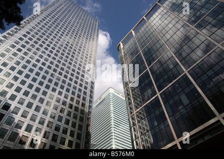 HSBC-Gebäude in Canary Wharf London Stockfoto