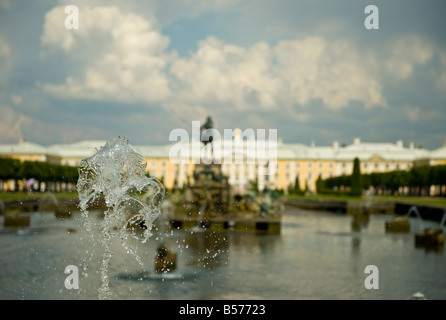 Peterhof-Palast Stockfoto
