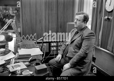 Die BBC verärgert Frau Barbara Castle auf Jimmy Young zeigen auch Dr. B. Lewis. Januar 1975 75-00017 Stockfoto