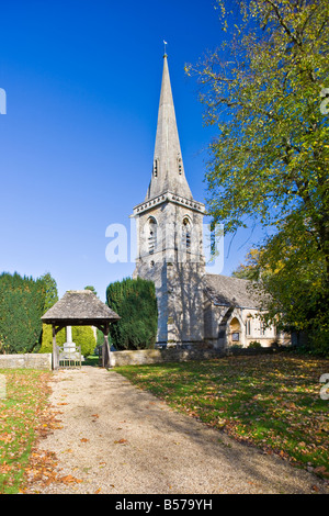 Schlachtung in den Cotswolds St Mary Kirche zu senken Stockfoto