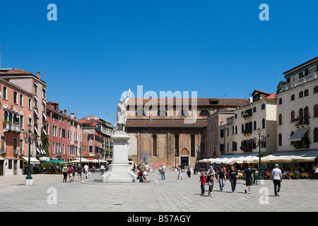 Campo Santo Stefano im Bezirk von San Marco, Venedig, Veneto, Italien Stockfoto