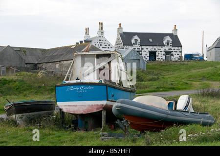 Scarinish Insel Tiree Hebriden Schottland Stockfoto