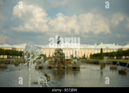 Peterhof-Palast Stockfoto