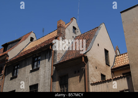 Ein historisches Gebäude in der Stadt Torun, der Geburtsort von Kopernikus, Polen, Osteuropa Stockfoto