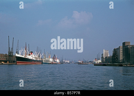 Royal Docks, East London, August 1969 Stockfoto