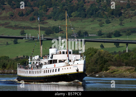 MV Balmoral Kreuzfahrt auf dem Fluss Clyde in Erskine Stockfoto