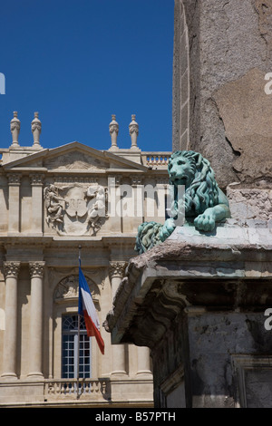 Das Rathaus, Arles, Bouches-du-Rhône, Provence, Frankreich, Europa Stockfoto