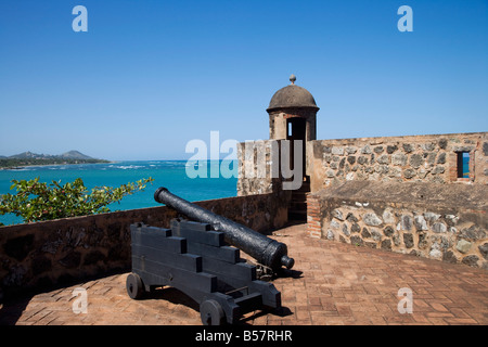 Festung von San Felipe, Puerto Plata, Dominikanische Republik, Karibik, Karibik, Mittelamerika Stockfoto
