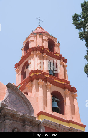 Oratorio de San Felipe Neri, eine Kirche in San Miguel de Allende (San Miguel), Bundesstaat Guanajuato, Mexiko, Nordamerika Stockfoto