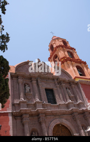 Oratorio de San Felipe Neri, eine Kirche in San Miguel de Allende (San Miguel), Bundesstaat Guanajuato, Mexiko, Nordamerika Stockfoto