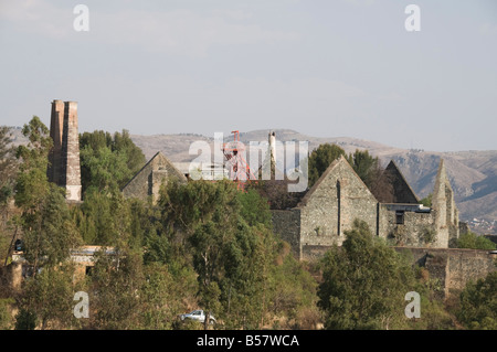 La Comunidad Silbermine La Valenciana ein Vorort von Guanajuato, ein UNESCO-Weltkulturerbe, Bundesstaat Guanajuato, Mexiko Stockfoto