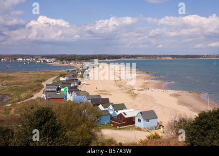 Mudeford spucken, eine Sandbank, Hafen von Christchurch, Dorset, England, Vereinigtes Königreich, Europa Stockfoto