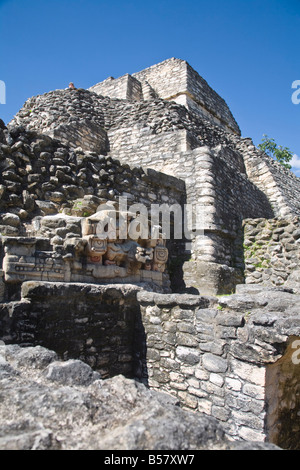 Caana Himmel Platz Caracol Belize Mittelamerika Stockfoto