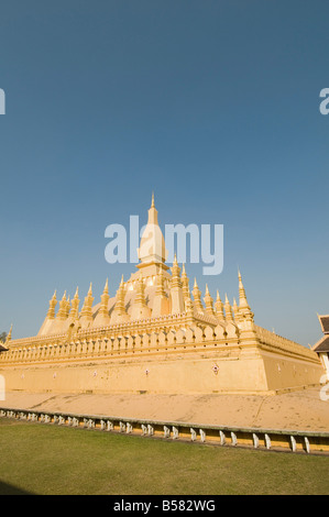 Pha, die Luang, Vientiane, Laos, Indochina, Südostasien, Asien Stockfoto