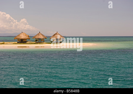 Pandanon Insel, Nalusuan Marine Sanctuary, Cebu Island, Philippinen, Asien Stockfoto