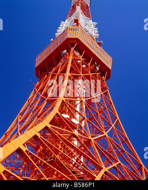 Tokyo Tower, Tokyo, Japan, Asien Stockfoto