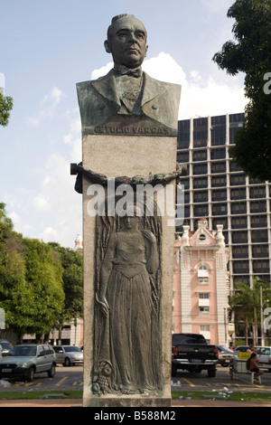 Getulio Vargas Statue Belem Para Brasilien Südamerika Stockfoto