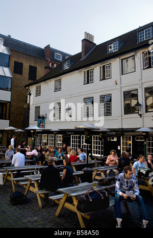 Das George Inn Borough High Street London Stockfoto
