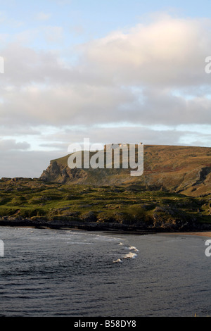 Abend, Glen Head, Glencolmcille, County Donegal, Irland Stockfoto