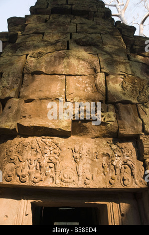 Taprohm Kei Tempel, Angkor Thom, Angkor, UNESCO-Weltkulturerbe, Siem Reap, Kambodscha, Indochina, Südost-Asien Stockfoto