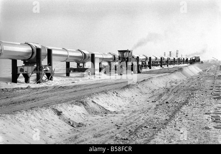 Prudhoe Bay, Alaska. April 1977 77-02128-009 Stockfoto